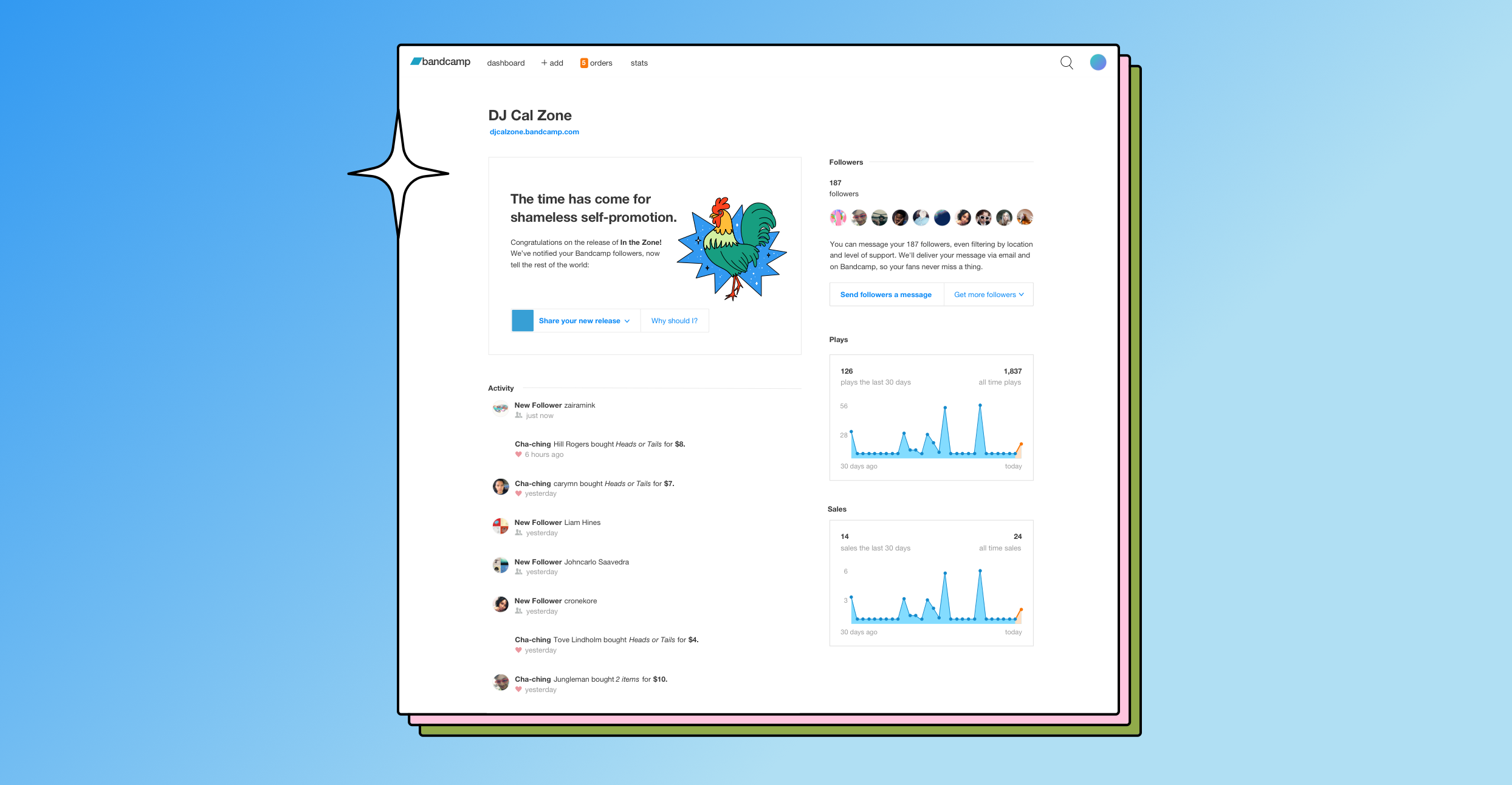 Bandcamp Updates Page 2